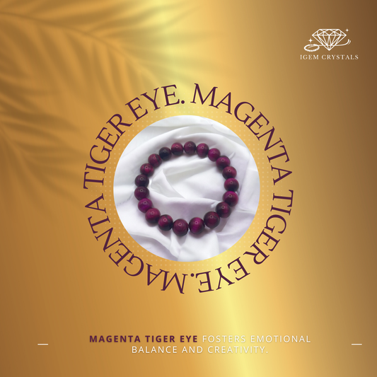 MAGENTA TIGER EYE